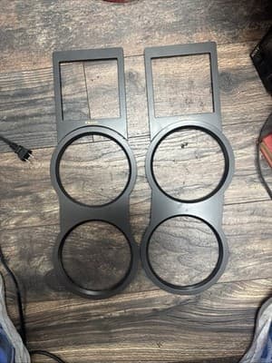 KLIPSCH R-28F OEM FRONT TWEETER and SPEAKER COVER REPLACEMENT COVERS Qt.4 PIECES - Image 1