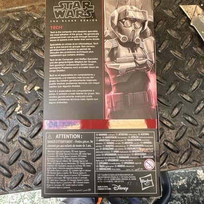 Star Wars The Black Series The Bad Batch Tech 6" Figure New - Thumbnail 2