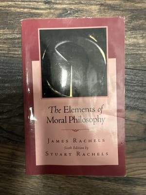The Elementa Of Moral Philosophy By James Rachels - Image 1