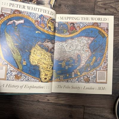 Folio Society - MAPPING THE WORLD – Excellent condition - Thumbnail 3