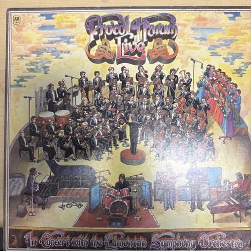 Procol Harum Live Edmonton Symphony SP 4335 Vinyl LP - Image 1