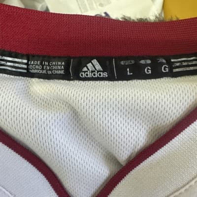 Adidas NBA Miami Heat LeBron James #6 White Home Jersey Size L - Thumbnail 2
