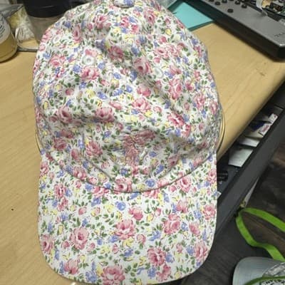 Polo By Ralph Lauren Adjustabl Cotton Hat/ Rose Pony Size 4-6 - Image 1