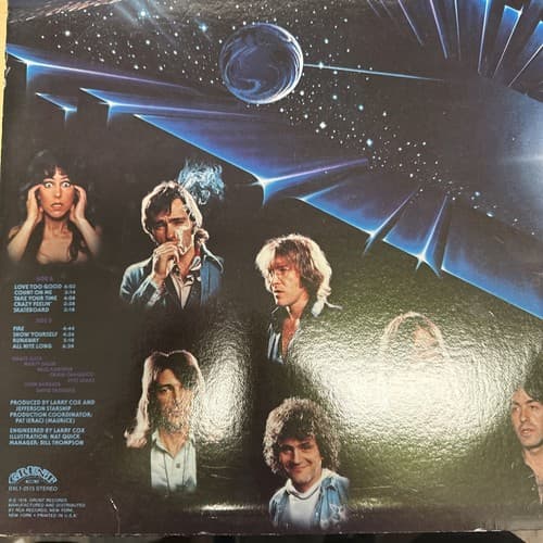 Jefferson Starship Earth LP Vinyl Album Grunt Records BXL1-2515 **mint - Thumbnail 2