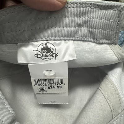 Disney Parks Frozen Olaf Iridescent Hat Cap Adjustable Youth Size 55 CM - Thumbnail 3