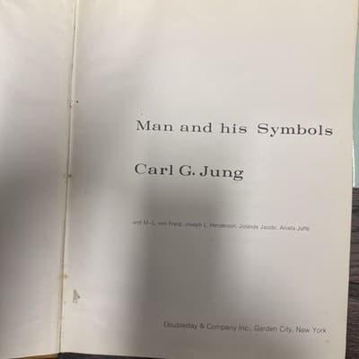 Man and his Symbols by Carl G. Jung - 1964, Hardcover, Dust Jacket - Doubleday - Image 1