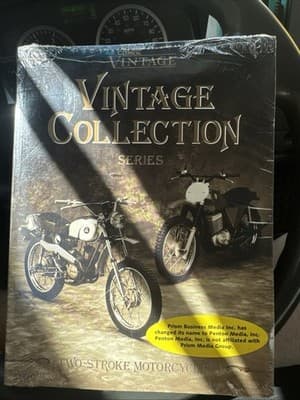 New! Clymer Vintage 2 Stroke Motocross Bike Collection AHRMA Maico CZ Hodaka - Image 1