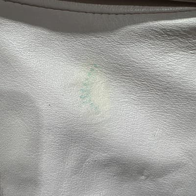 $295 Polo Ralph Lauren Leather Jacket Size 7 Pink Small Defect - Thumbnail 4