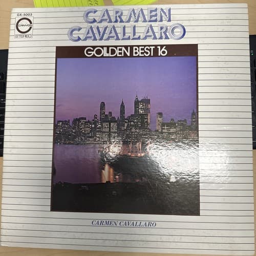 Carmen Cavallaro ‎– Golden Best 16 Canyon ‎– GX-5003 Japan MINT - Image 1