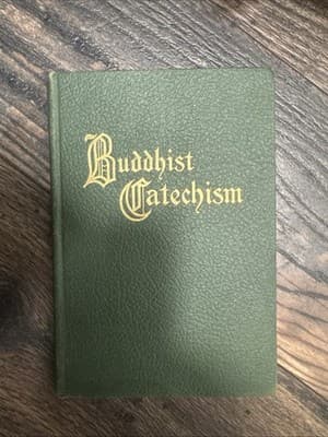 Buddhist Catechism Hardcover Subhadra Bhikshu - Image 1