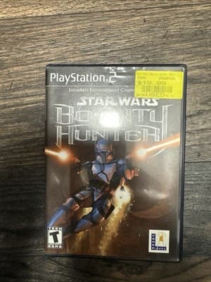 Star Wars Bounty Hunter PS2 PlayStation 2 CIB Reg Card Excellent Mint - Image 1