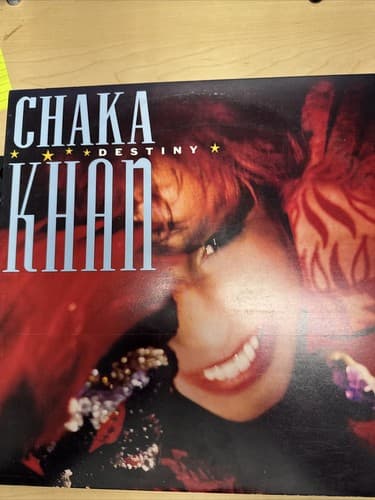 Chaka Khan LP Destiny 1986 Warner Record 12” 33rpm Vinyl - Image 1