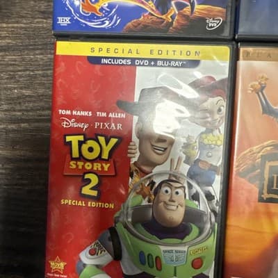 Disney & Pixar DVD Bundle (4 Classic Titles – Mostly 2-Disc Editions Lions Kind - Thumbnail 5