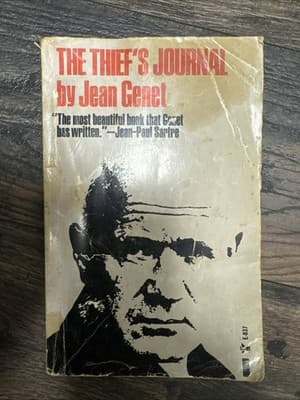 The Thief’s Journal * Jean Genet * 1st U.S. Edition 1964 Jean-Paul Sartre * VG - Image 1