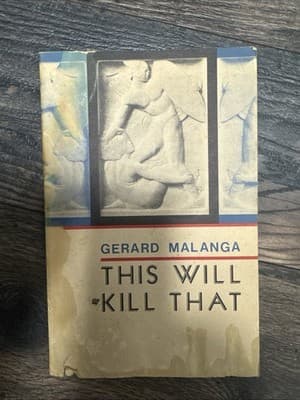 This Will Kill That by Gerard Malanga; 1983 Black Sparrow - Image 1