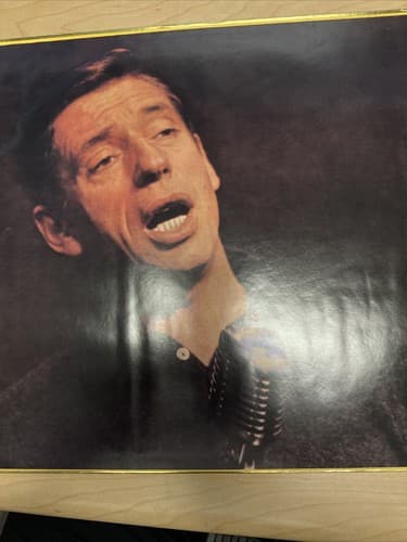 Yves Montand - Gold Disc (Le Paris D Yves Montand) / Mint Japan OBI - Thumbnail 2