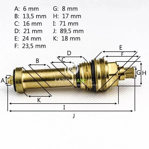 Paffoni 1/2 unified valve for built-in installation - ZVIT004 - Thumbnail 2