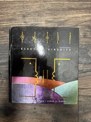 Electric Circuits by Susan A. Riedel and Nilsson (2005, Hardcover) - Image 1