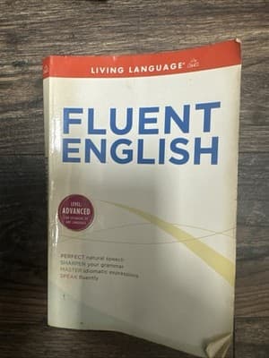 Fluent English Living Language - Level: Advanced for Speakers of Any Language - Image 1