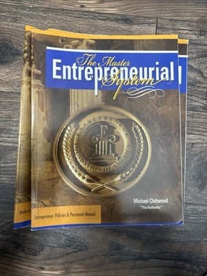 NIB “THE MASTER ENTREPRENEURIAL SYSTEM” BY MICHAEL CHITWOOD “THE AUTHORITY” - Image 1