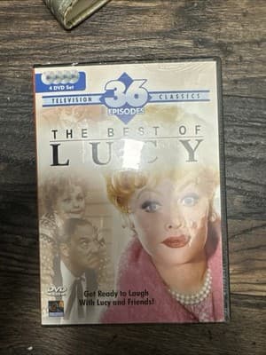 The Best of Lucy, 36 Classic Episodes, 4 DVDs, Factory Sealed, Comedy Legend! - Image 1