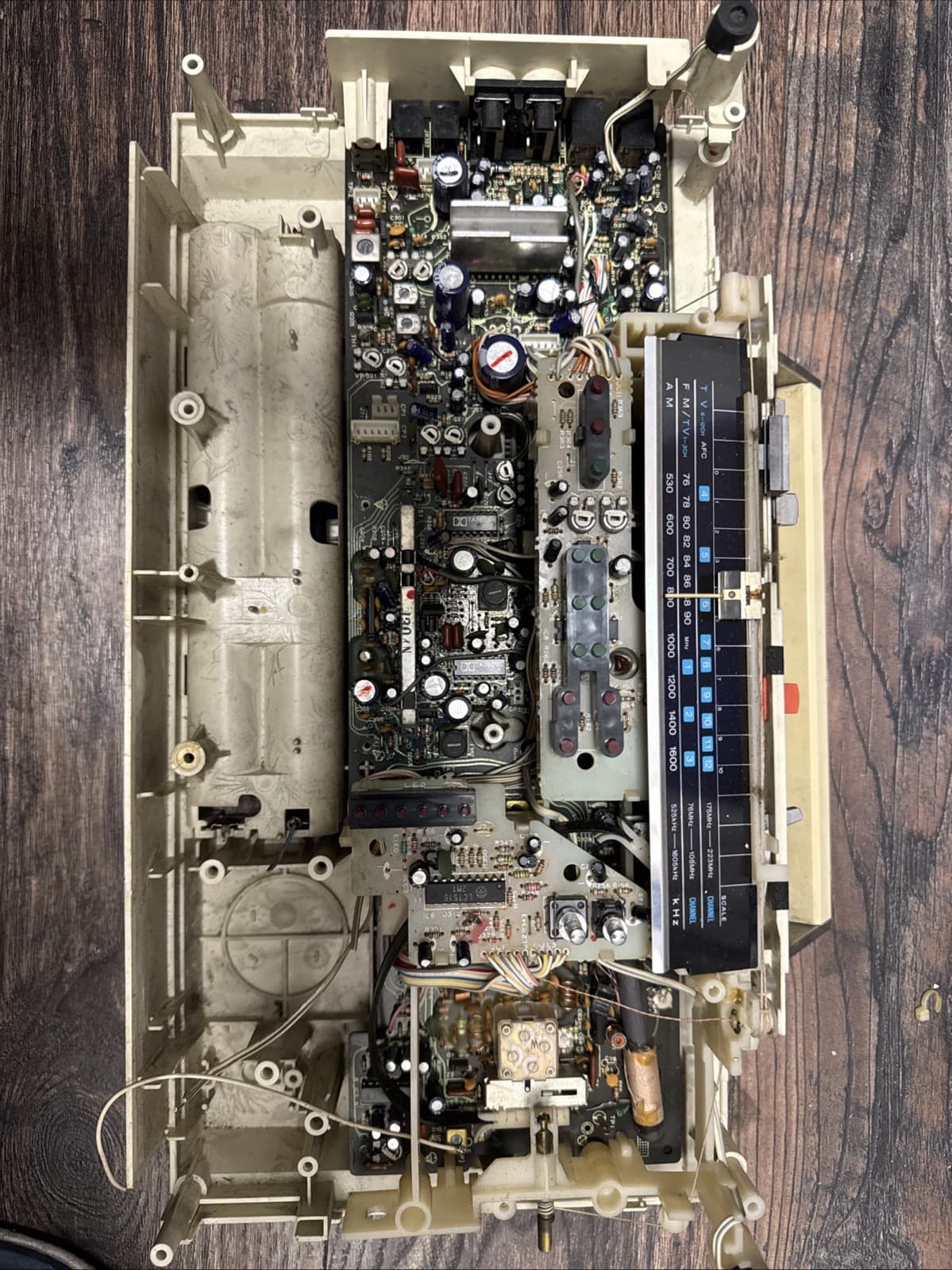 PANASONIC RX-F35 BOOMBOX Back Panel Tuner Board Main Board For Parts - Image 1