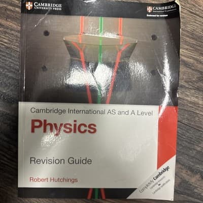 Cambridge International AS & A Level Physics Practical Workbook - Image 1