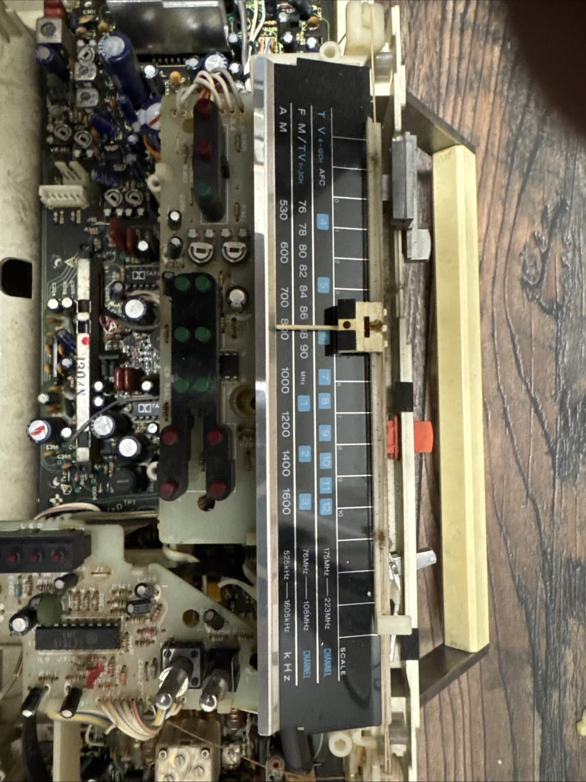 PANASONIC RX-F35 BOOMBOX Back Panel Tuner Board Main Board For Parts - Thumbnail 2