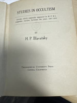 Studies in Occultism 1946 by H. P. Blavatsky Theosophy Philosophy 1st Edition HC - Image 1