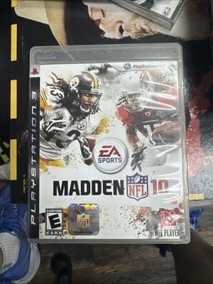 NFL Madden 10 (Sony Playstation 3, PS3, 2010) Complete - Image 1