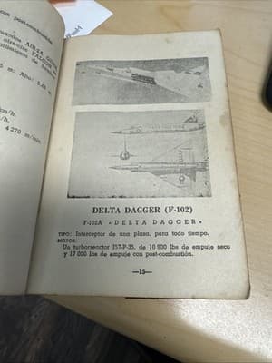 Cuban military document from 1967 detailing US aerial and rocket technologies - Thumbnail 3