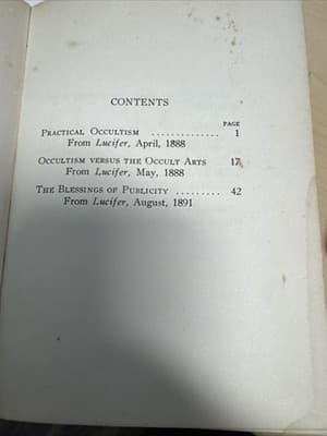 Studies in Occultism 1946 by H. P. Blavatsky Theosophy Philosophy 1st Edition HC - Thumbnail 3