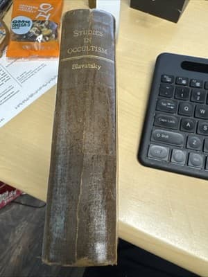 Studies in Occultism 1946 by H. P. Blavatsky Theosophy Philosophy 1st Edition HC - Thumbnail 5