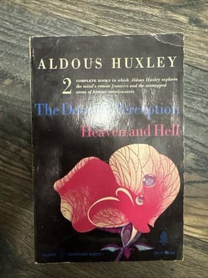The Doors of Perception Heaven and Hell by Aldous Huxley 1963 Paperback 185 page - Image 1