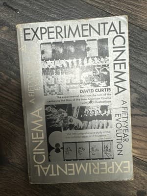 Experimental Cinema by David Curtis Delta Vintage 1972 PB film 50 years evo - Image 1