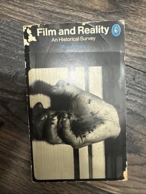 Film and Reality An Historical Survey by Roy Armes First 1st Edition VG PB 1974 - Image 1