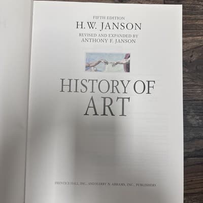 History Of Art By H.W. Janson, Fifth Edition - Thumbnail 2