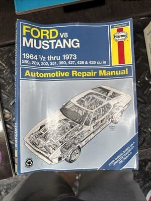 Haynes Ford V8 Mustang 1964.5 thru 1973 Automotive Repair Manual #36048 - Image 1