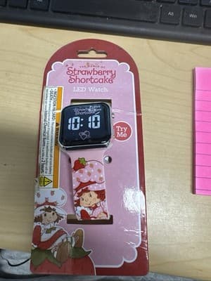 Strawberry Shortcake LED Watch Brand New - Image 1