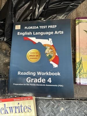 FLORIDA TEST PREP FSA Practice Test Book Mathematics Grade 4: Includes Two Ful.. - Image 1