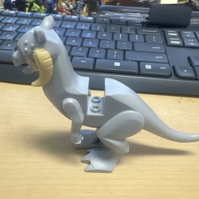 LEGO Star Wars Gray Tauntaun Animal Figure Hoth from Set 7879 7749 Minifigure - Image 1