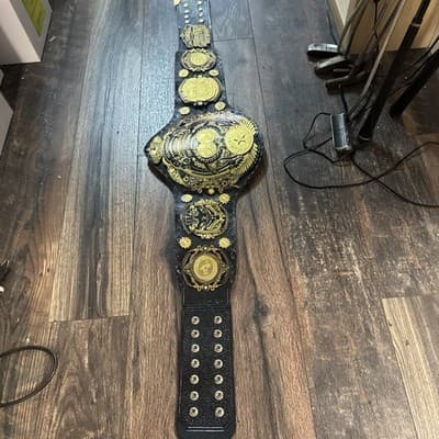 AJPW Triple Crown Heavyweight Championship Replica Heavy 7 Pounds - Thumbnail 2