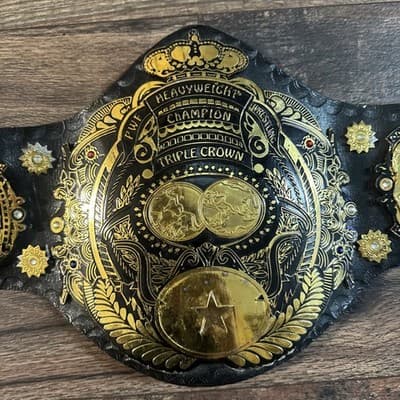 AJPW Triple Crown Heavyweight Championship Replica Heavy 7 Pounds - Image 1