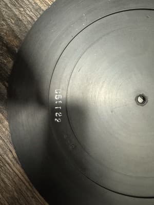 Technics SFTG170-01 Turntable Rubber Platter Mat Parts - Thumbnail 3