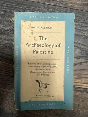 The archaeology of Palestine, W. F. Albright, paperback, Pelican, - Image 1