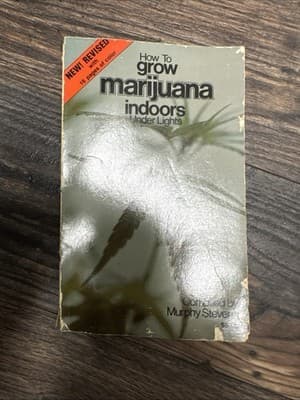 How to Grow Marijuana Indoors Under Lights 1975 Murphy Stevens 3rd Ed - Image 1