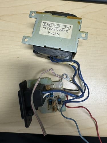 Panasonic RX-F32 BoomBox Parts National RX-F35 Power Transformer - Thumbnail 2