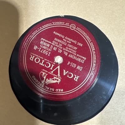 Mozart Symphony No 40, In Minor RCA Victor 12" 78 RPM Arturo Toscanini And NBC O - Thumbnail 5
