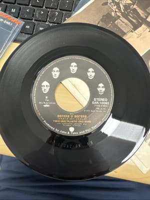 Japanese press 7" Maybe First Press Limited Picture Sleeve JOHN LENNON - Thumbnail 3