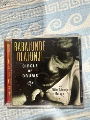 Babatunde Olatunji - Circle of Drums SACD hybrid Chesky 2005 VG+ - Image 1